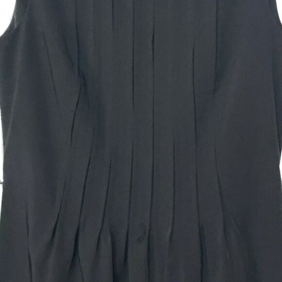 New Calvin Klein Sleeveless Pleated Sheath Dress - Picture 11 of 13
